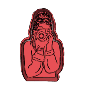 Holiday Traveller Cookie Cutter