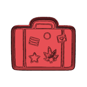 Travel Suitcase Cookie Cutter