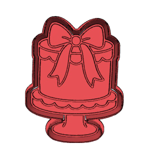 Wedding Dress Cake Cookie Cutter
