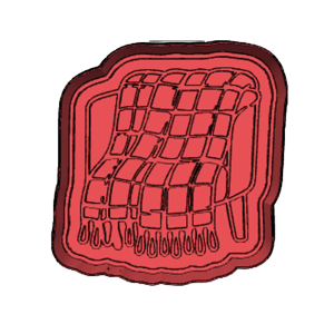 Knitted Blanket Cookie Cutter