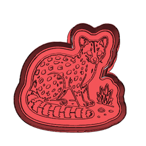 Bushveld Animal Cookie Cutter