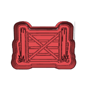Farm Gate Cookie Cutter