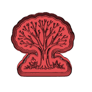 South African Winter Tree Cookie Cutter