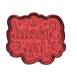 Spread Joy Cookie Cutter