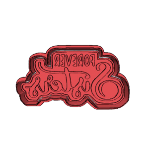 Forever Sisters Cookie Cutter
