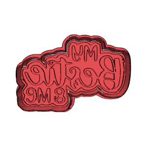 My Bestie and Me Cookie Cutter