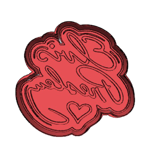 Elvis Presley Script Cookie Cutter