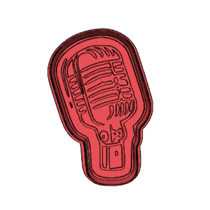 Mic Cookie Cutter