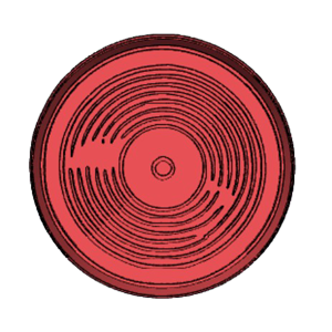 Vinyl Record Cookie Cutter