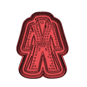 Elvis Jumpsuit Cookie Cutter