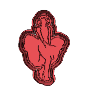 Iconic Dress Cookie Cutter