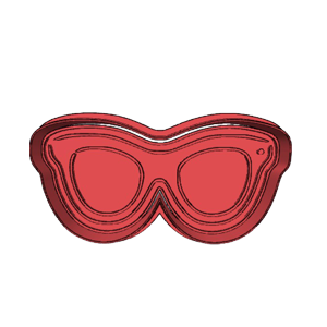 Sunglasses Cookie Cutter