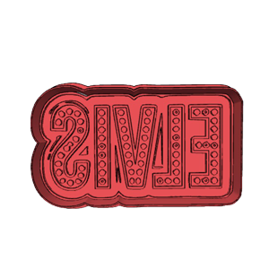 Elvis Sign Cookie Cutter