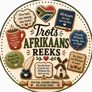 Trots Afrikaans Koekie Drukkers