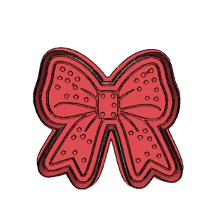 Glitter Bow Cookie Cutter