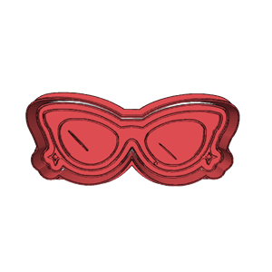 Glasses Cookie Cutter
