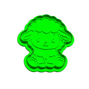 Sheep Cookie Cutter