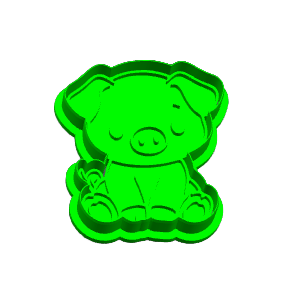 Pig Cookie Cutter