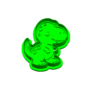 T-Rex Cookie Cutter