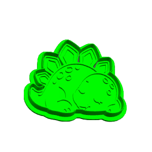 Stegosaurus Cookie Cutter