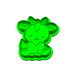 Goat Cookie Cutter