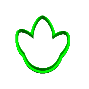 Footprint Cookie Cutter