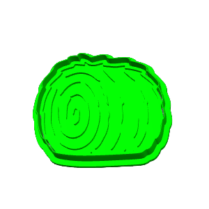 Hay Bale Cookie Cutter