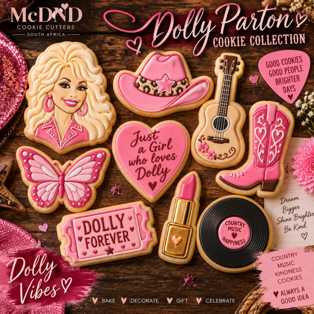 Dolly Parton Cookie Cutters