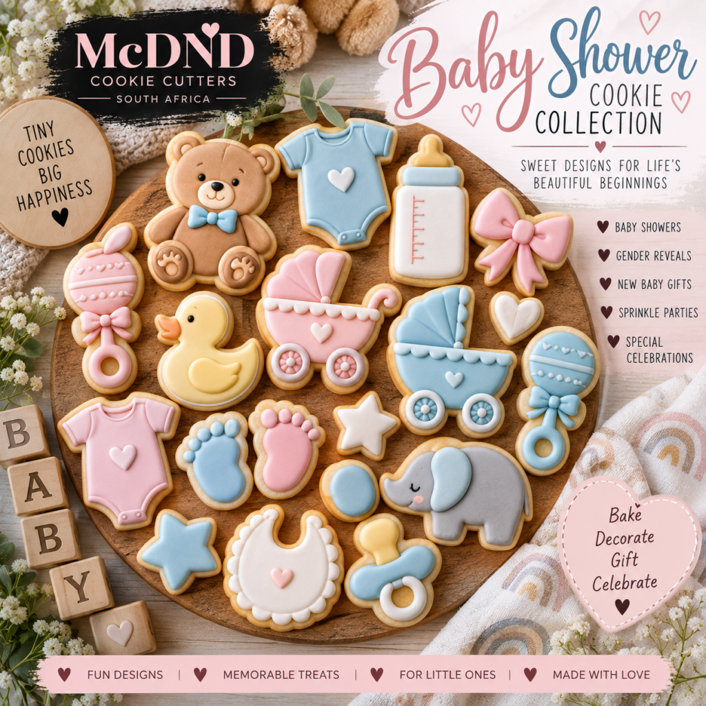 Baby Shower Cookie Cutters