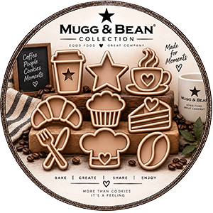 Mugg and Bean Cookie Cutters
