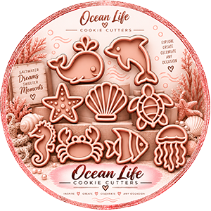 Ocean Life Cookie Cutters