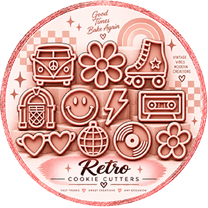 Retro Cookie cutters
