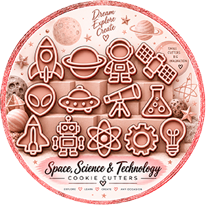 Space Science and Technology Cookie Cutters