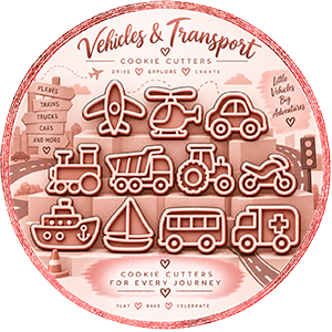 Vehicles and Transport Cookie Cutters