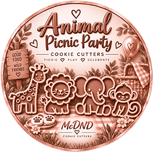 Animal Tea Party Cookie Cutters