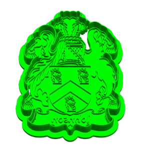 Johnson Family Crest Cookie Cutter & Embosser