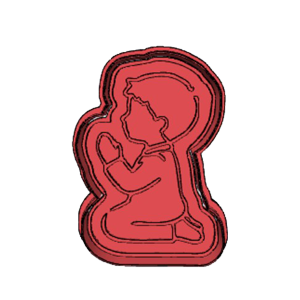 Praying Child Cookie Cutter