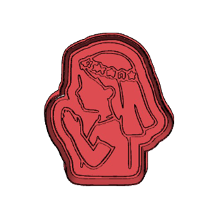 First Communion Girl Cookie Cutter