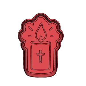 Candle Cookie Cutter