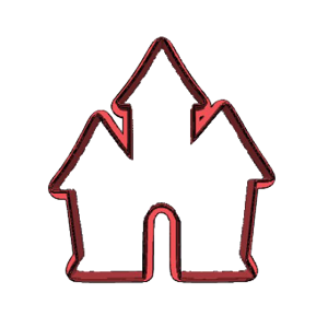 Spooky House Cookie Cutter