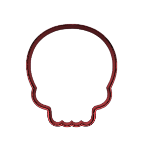 Skull Cookie Cutter