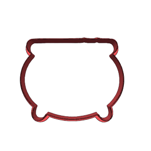 Cauldron Cookie Cutter