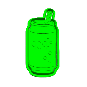 Soda Can Cookie Cutter