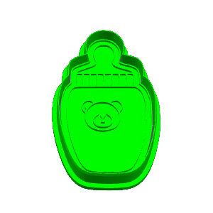 Bear Bottle Cookie Cutter