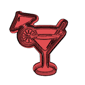 Margarita Cookie Cutter