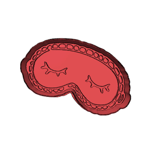 Sleep Mask Cookie Cutter