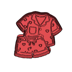Pajamas Cookie Cutter