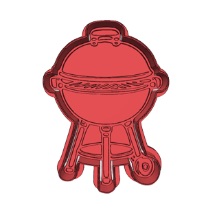Braai Cookie Cutter