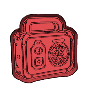 Radio Cookie Cutter
