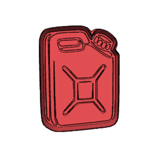 Petrol Can Cookie Cutter